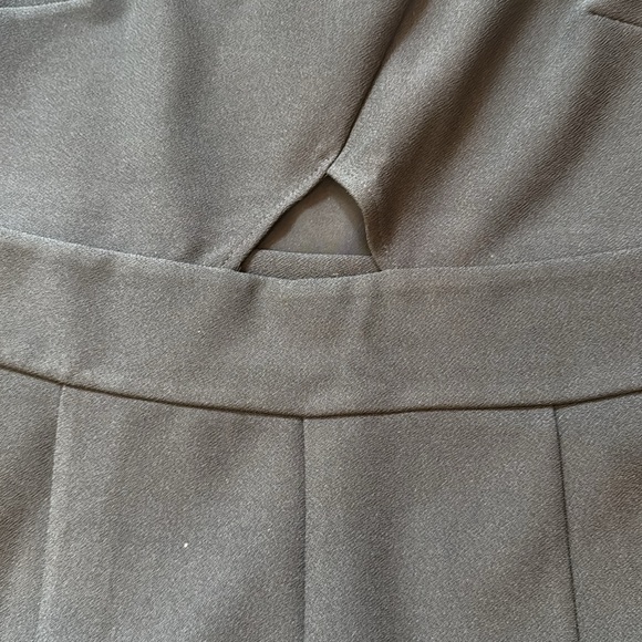 Abercrombie & Fitch Asymmetrical One-Shoulder Jumpsuit Size Medium Black‎ - Picture 5 of 9